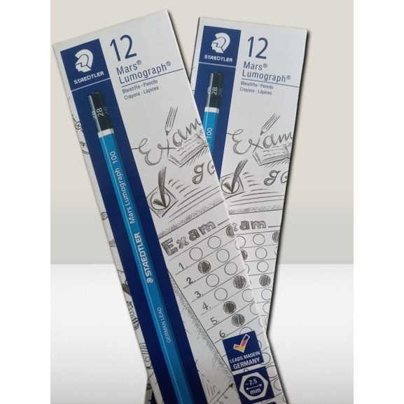 

DISKON PENSIL STAEDLER 2B UJIAN COMPUTER (12PCS)
