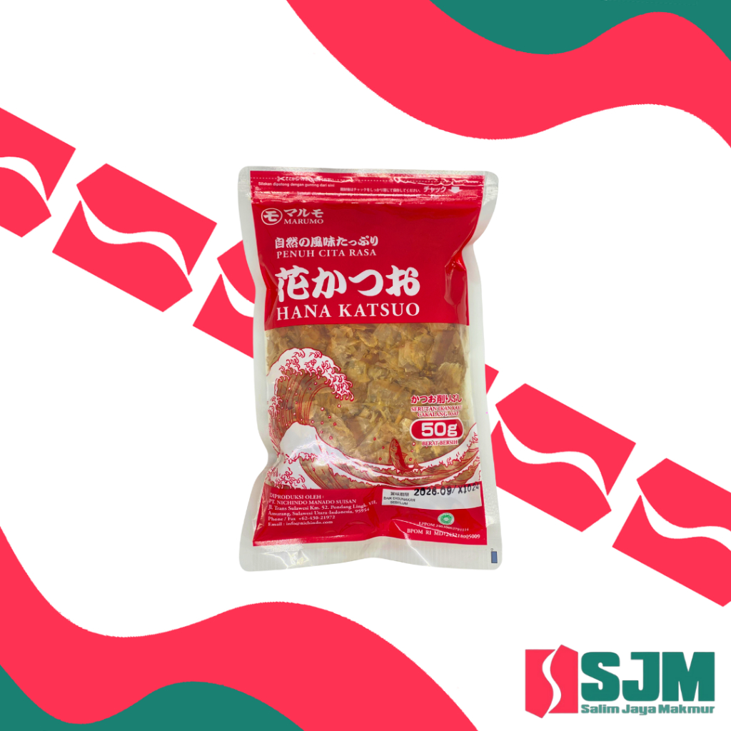 

Marumo Hana Katsuo 50gr – Ikan Cakalang Serut Kering Premium, untuk Takoyaki & Okonomiyaki