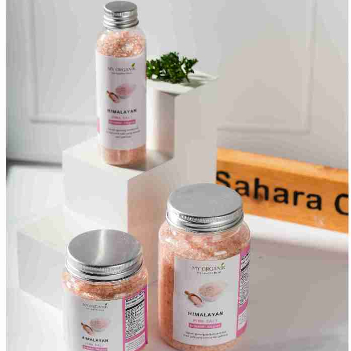 

My Organik Garam Himalaya 320gr Himalayan Salt Bumbu Organik Bisa Untuk Garam Dapur
