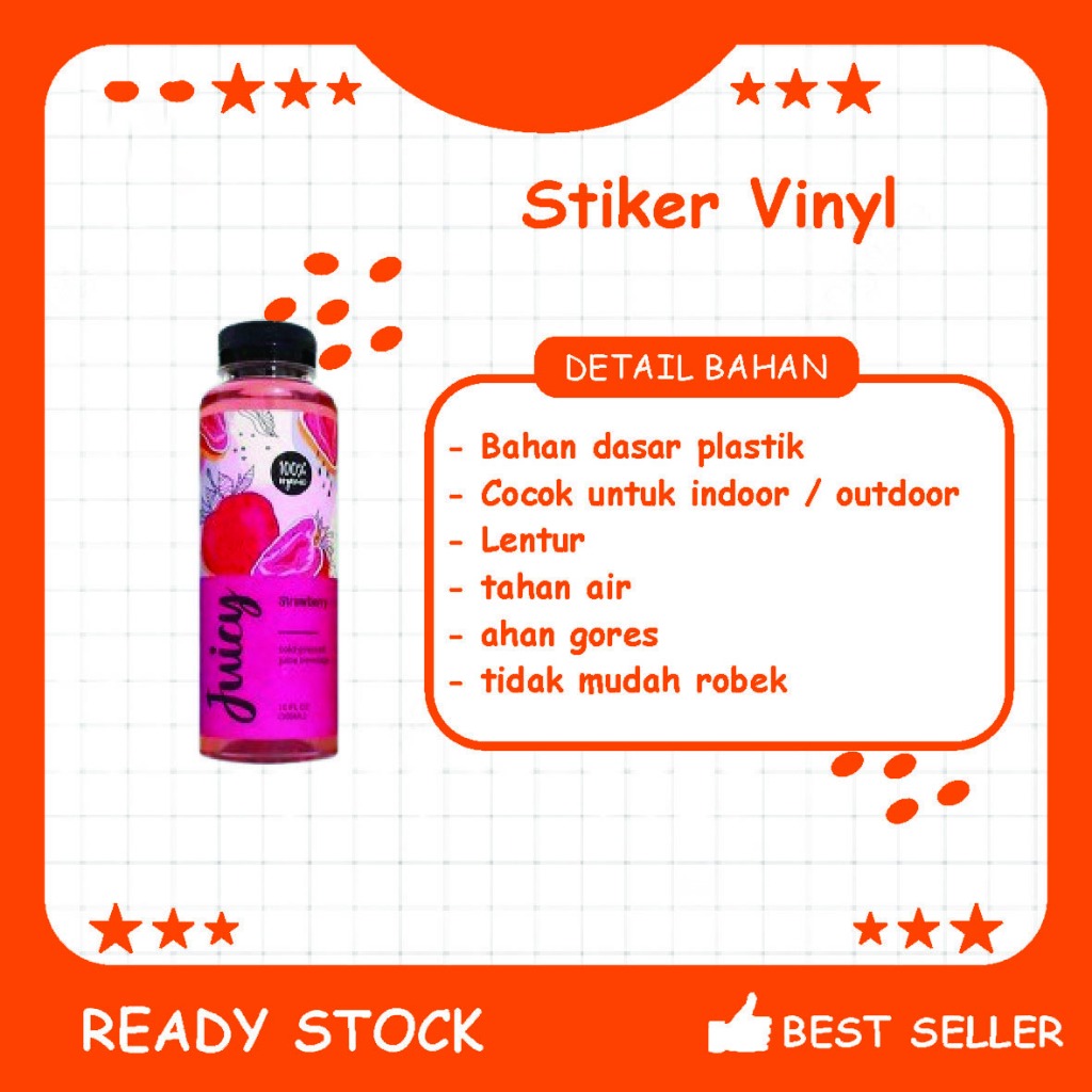 

Cetak, Print Cutting Stiker Vinyl Quantac A3+ Custom