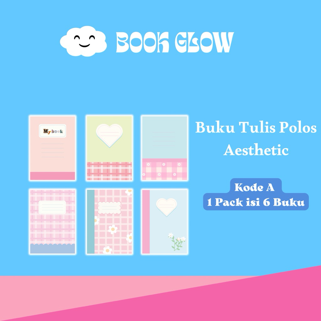 

BUKU TULIS POLOS BUKU AESTHETIC