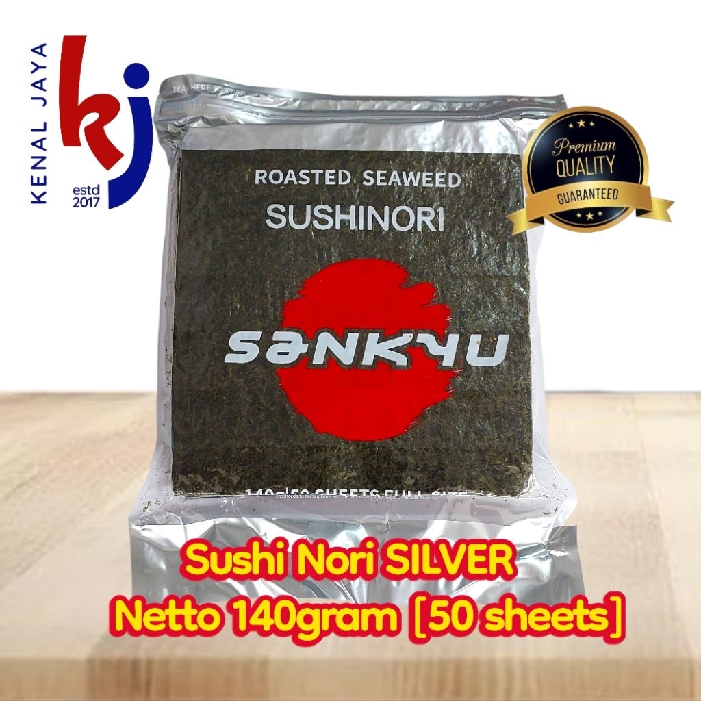 

Sushi Nori Seaweed Rumput Laut Panggang / Roasted Seaweed