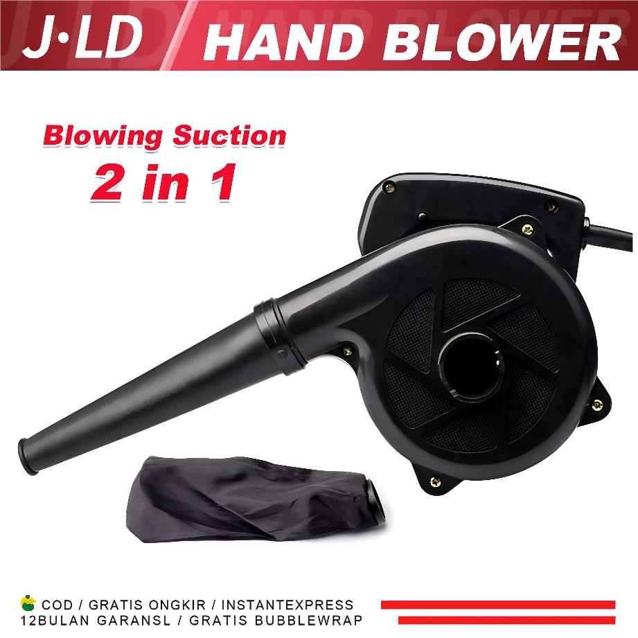 JLD Mesin Hand Blower - Mesin Blower Tangan 220V Blower Angin Electric Blower Alat Tiup Peniup Sembu