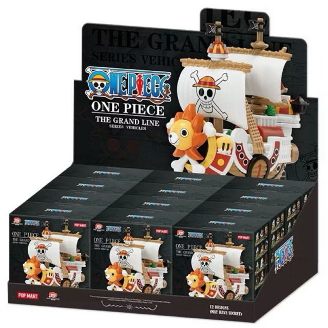 [READY INSTANT] POP MART One Piece - The Grand Line Series Vehicles Action Figures Blind Box Whole S