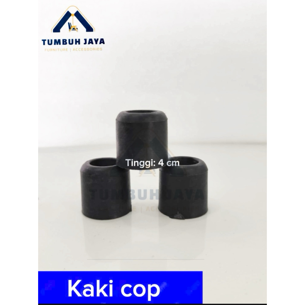 Kaki Sofa Plastik / Kaki Sofa Meja Kursi Cop / Kaki Kursi Plastic 4cm