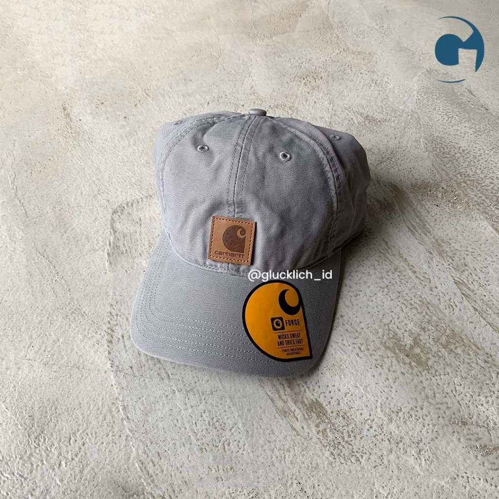Carhartt, Odessa Ball Cap in Asphalt Gray