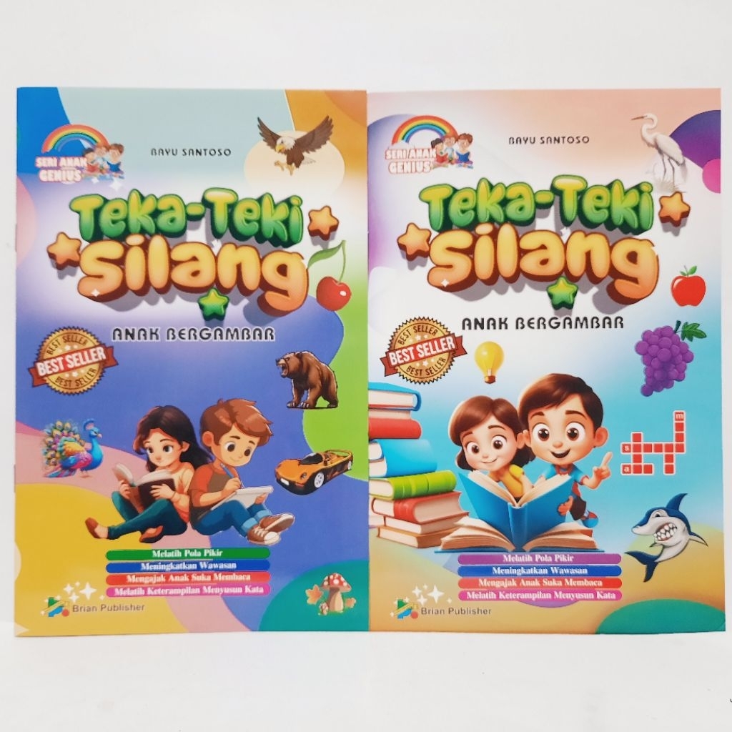 Teka-Teki Silang untuk Anak Bergambar - BP