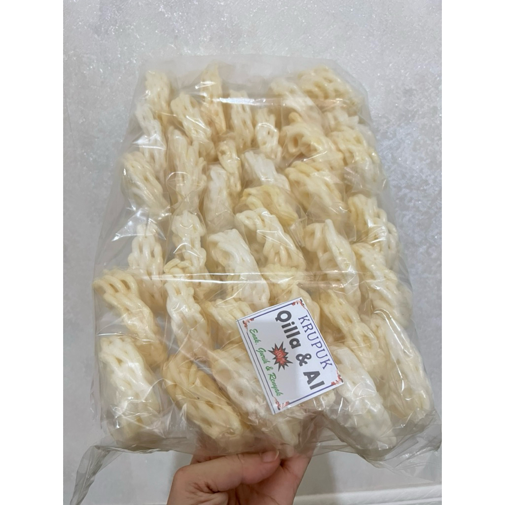 

Kerupuk keriwul 1 pack isi 12 bungkus