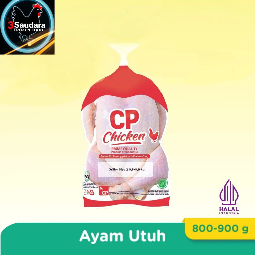 

ayam utuh 800 gr/0.8/800-900gr/size 2