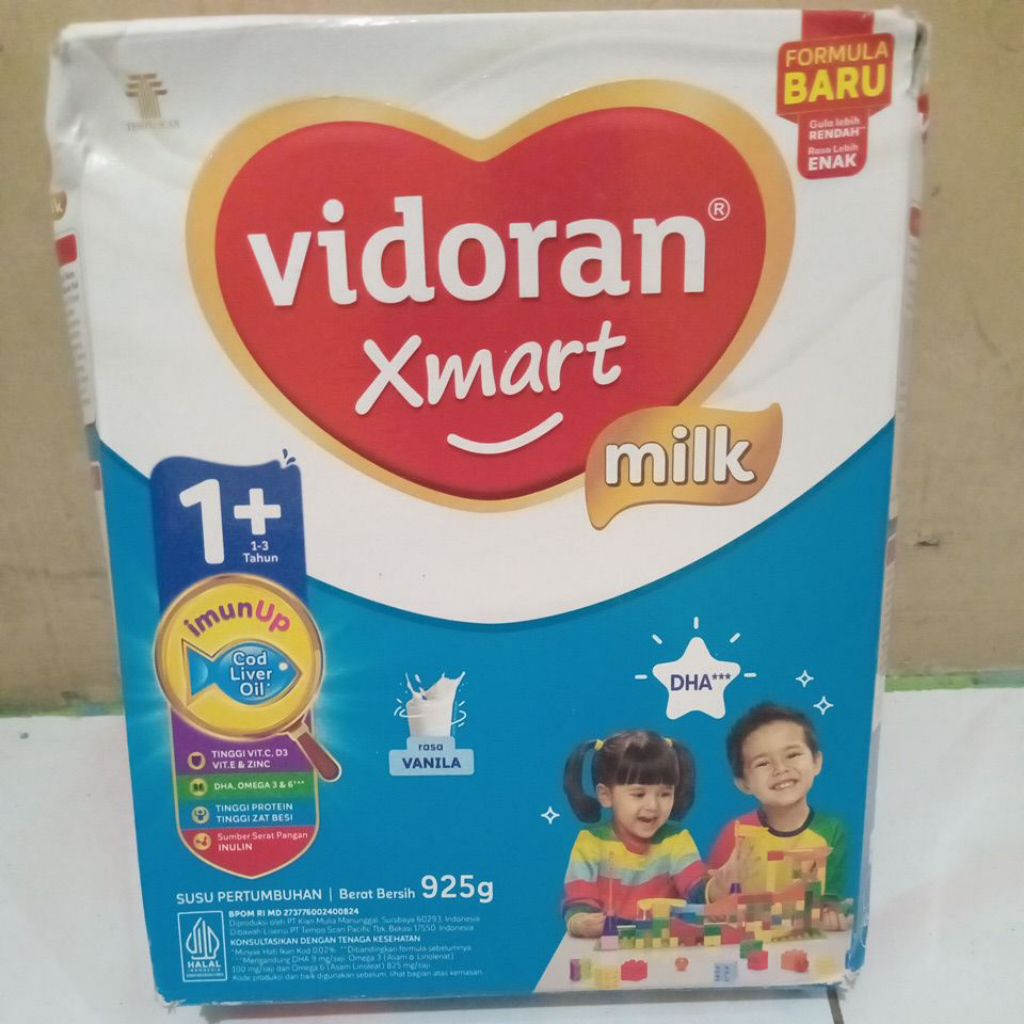

Vidoran Xmart Milk 1+ Vanila 925 Gr