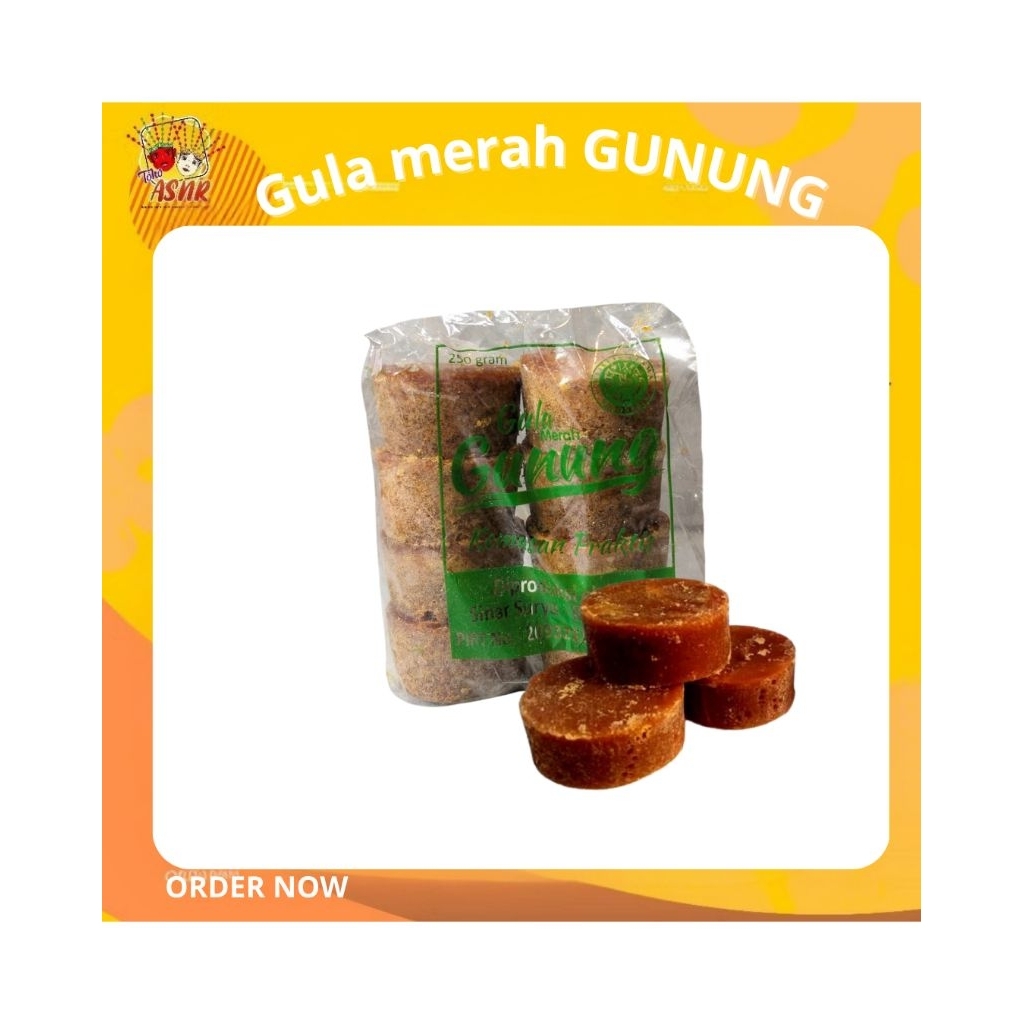 

Gula merah GUNUNG 250g