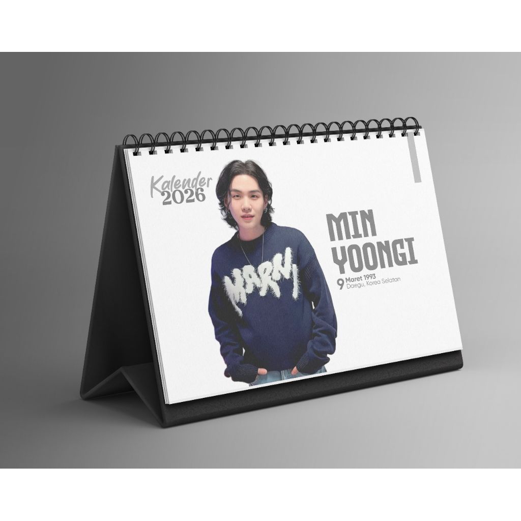

Kalender Suga BTS 2026