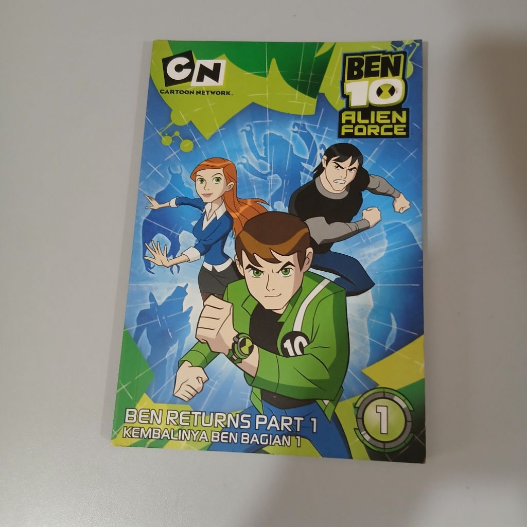 KOMIK BERWARNA BEN10 - CARTOON NETWORK
