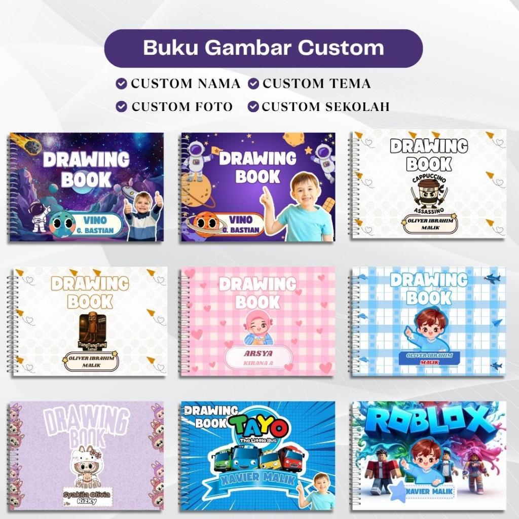 

Buku Gambar Custom - Premium dan Edukatif