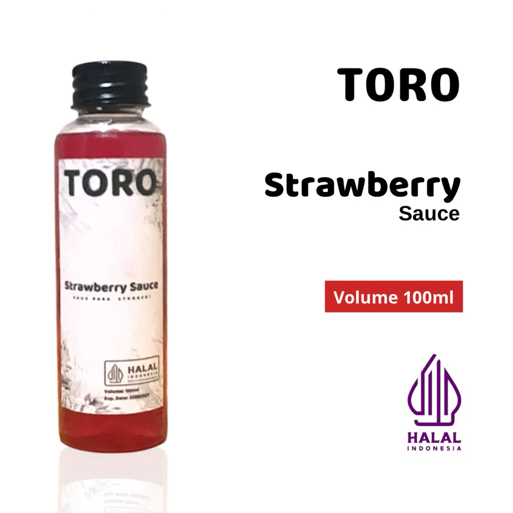 

Strawberry Sauce 100ml | Saus Rasa Stroberi 100ml