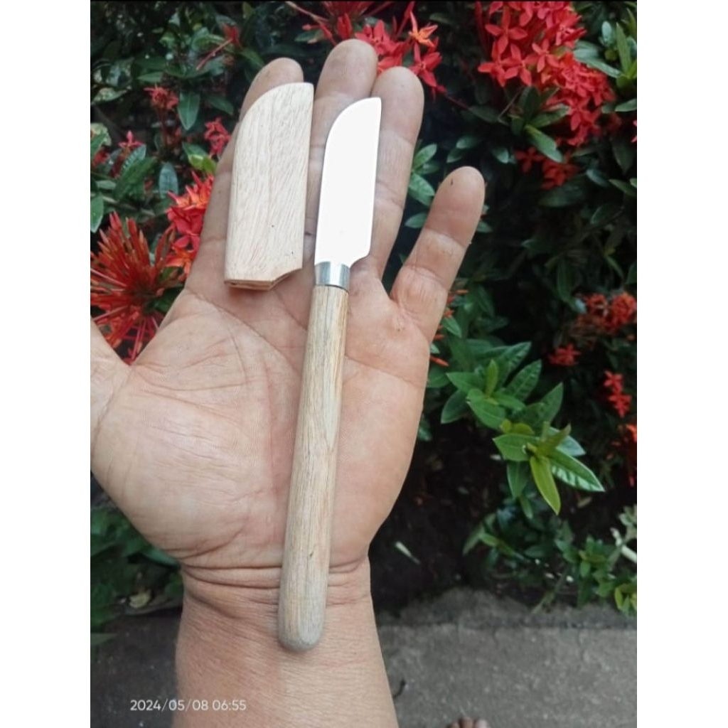 pisau mini multifungsi baja asli super tajam,pisau okulasi