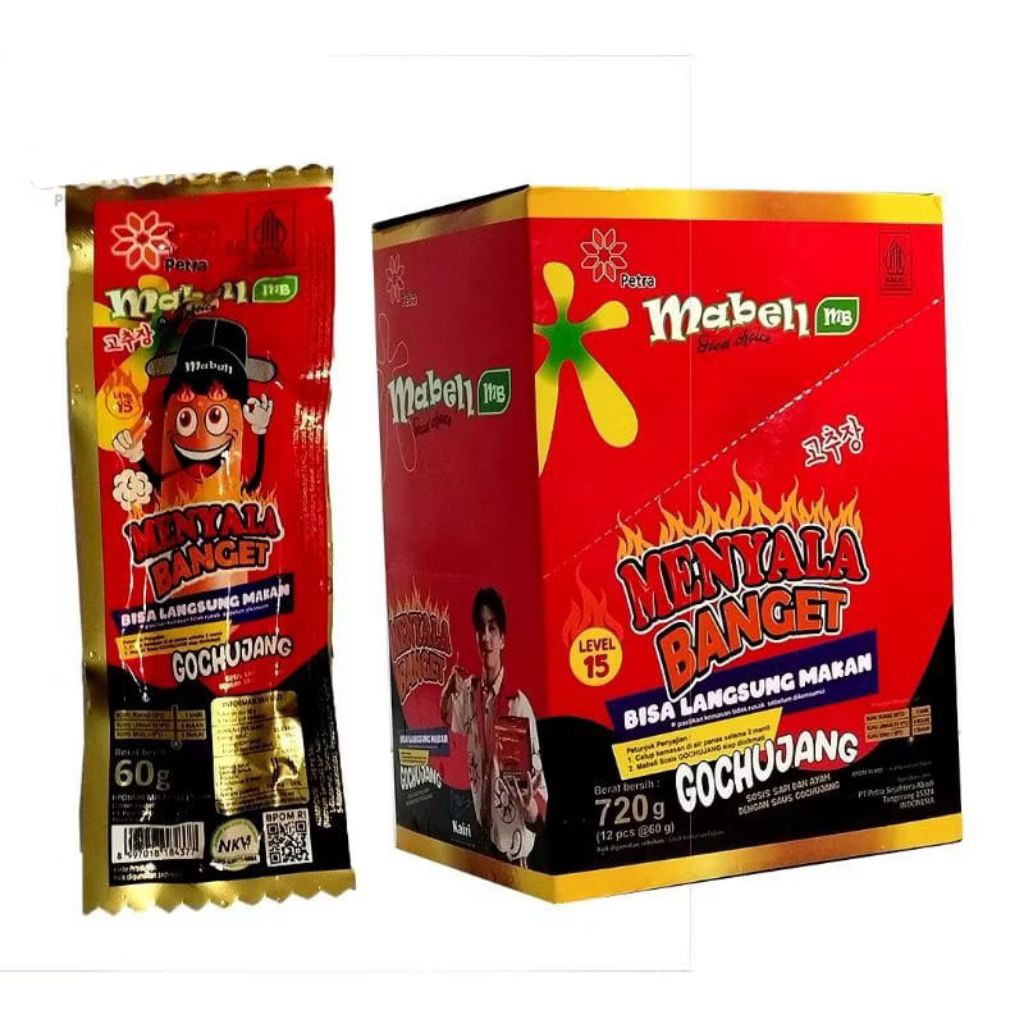 

Sosis Mabel Single Siap Makan 1 Box (12pcs)