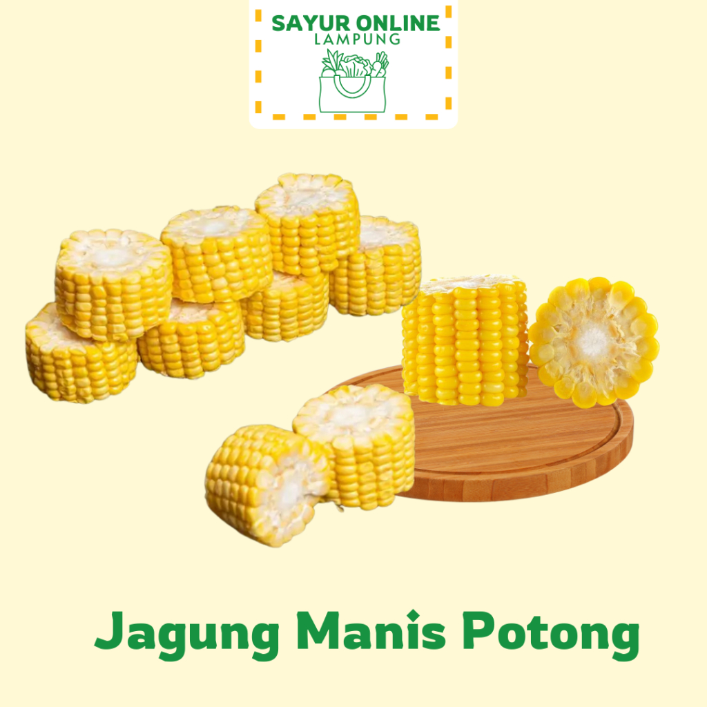 

Jagung Potong - 3 pcs jangung potong - Sayur Online Lampung