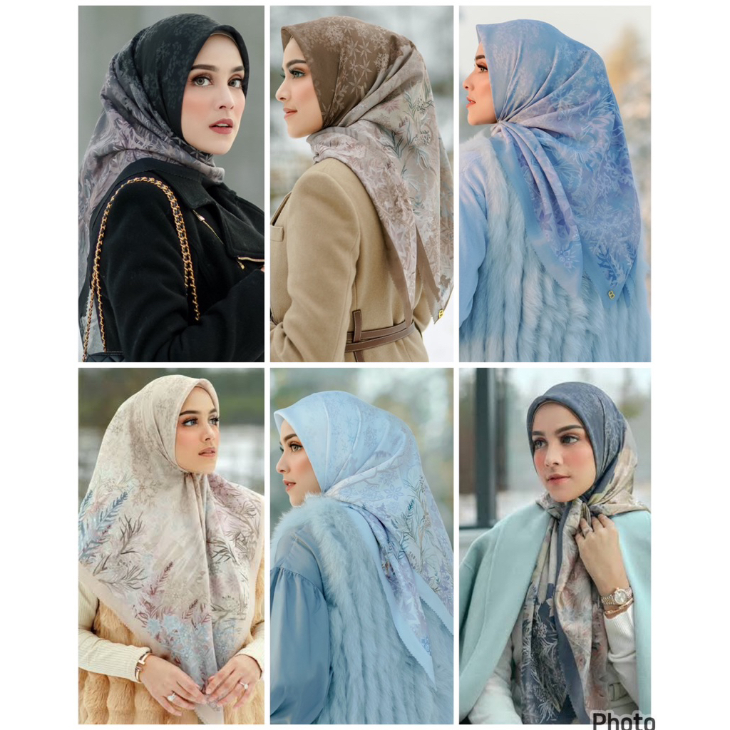 New as is warehouse sale buttonscarves Frozen Buttonscarves Square Reguler Dan XL