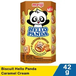 

Meiji Biscuit Hello Panda Caramel Cream 42G