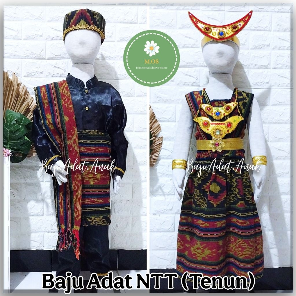 BAJU ADAT NTT ANAK | PAKAIAN TRADISIONAL NTT FLORES NUSA TENGGARA TIMUR | BAJU ADAT NTT ANAK PEREMPU