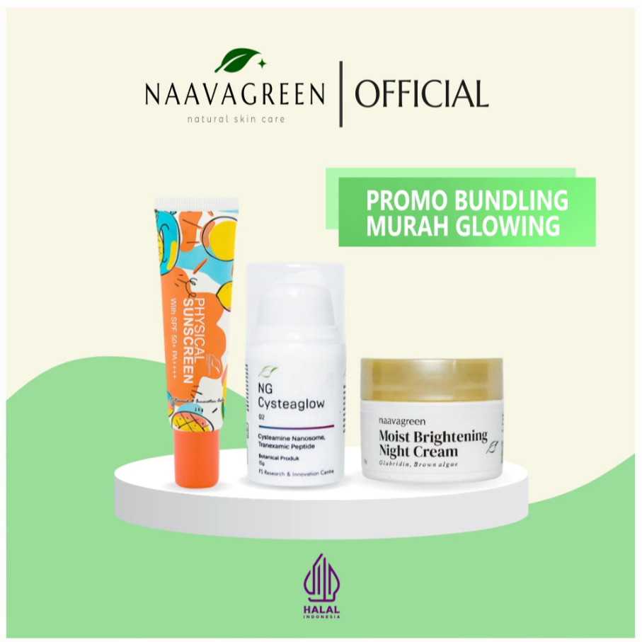 NAAVAGREEN PAKET GLOWING BUNDLING - NAVAGREEN - PAKET PENCERAH - PAKET GLOWING - PAKET HEMAT NAVAAGR