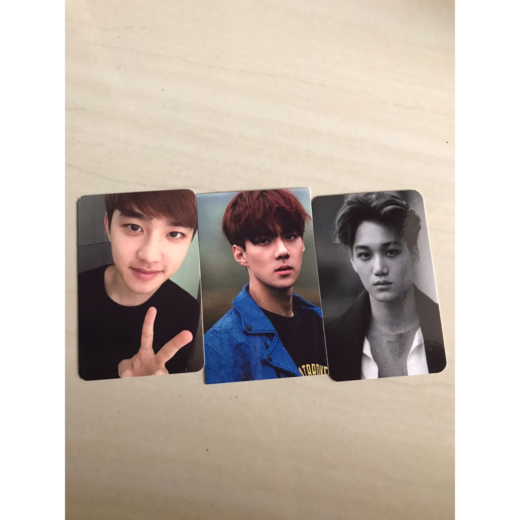 PC Official DO EXO album exodus + bonus pc unofficial sehun kai