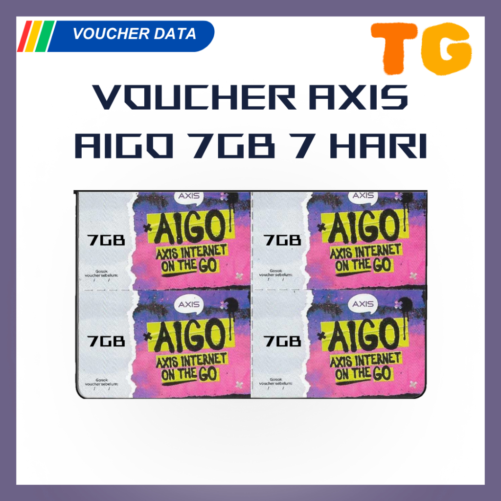 Voucher Axis Aigo Mini 7GB 7 Hari Nasional