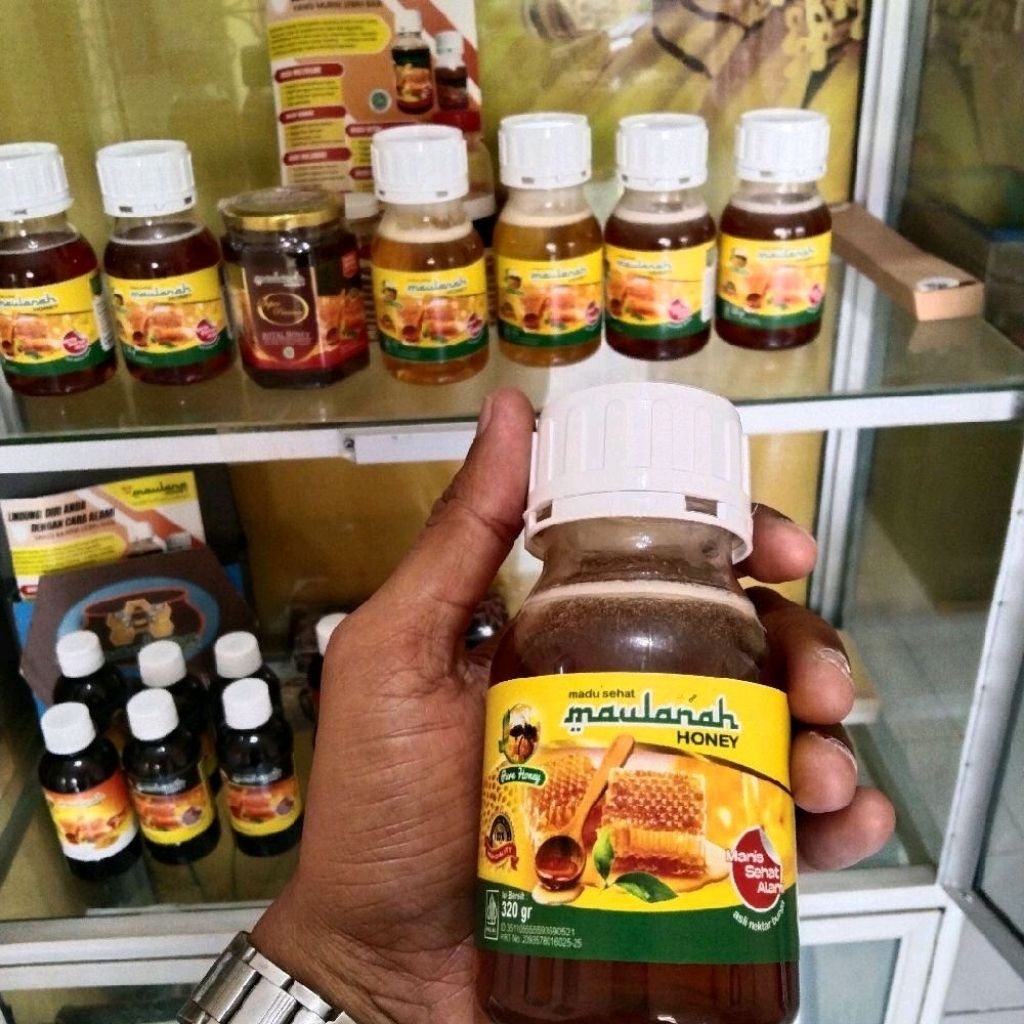 

MADU MURNI / MADU ASLI - MADU FLORIS - MAULANAH HONEY 320 GRAM