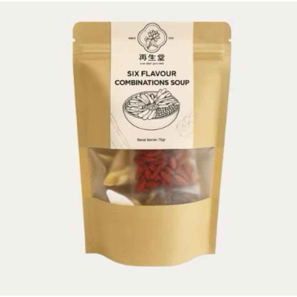 

Paket Herbal Soup / Sup Kesehatan Six Flavour Combination Soup 75 gram