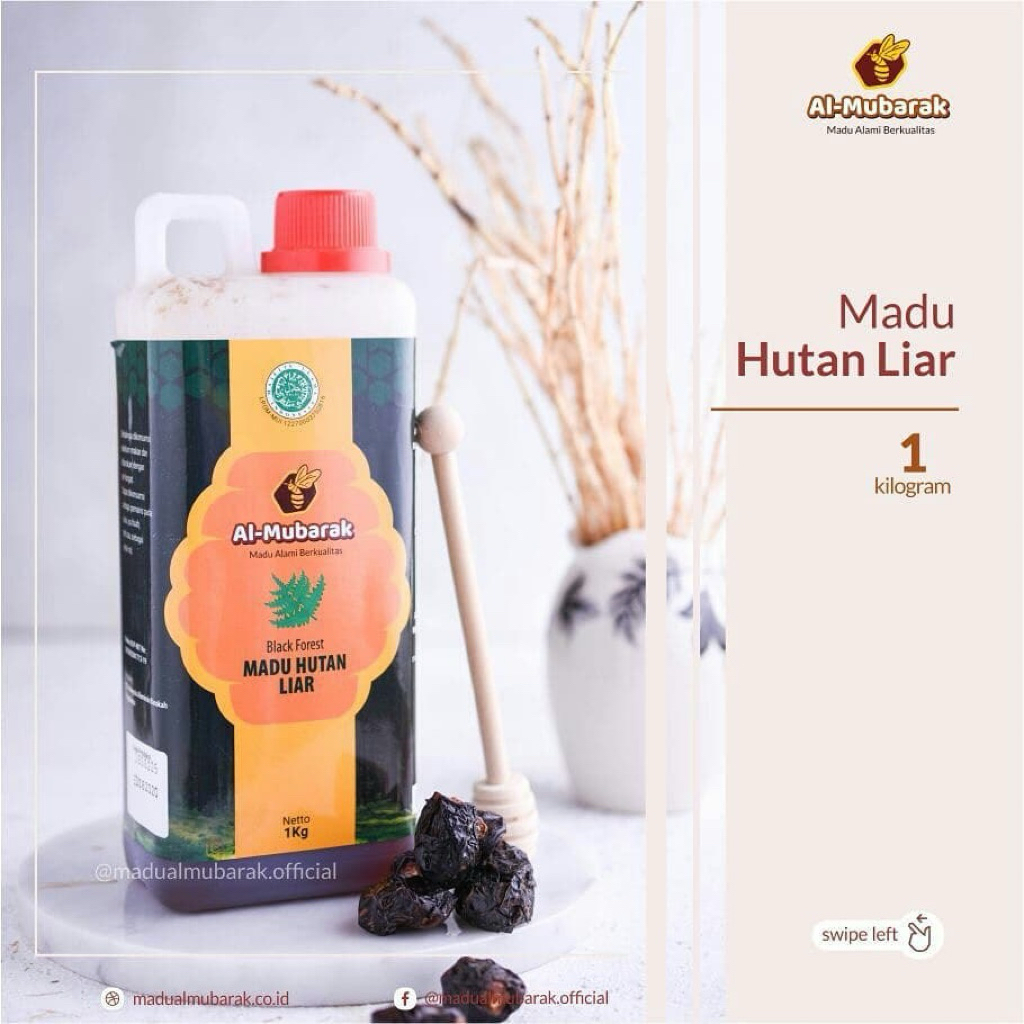 

Madu Alami Al Mubarak 1kg