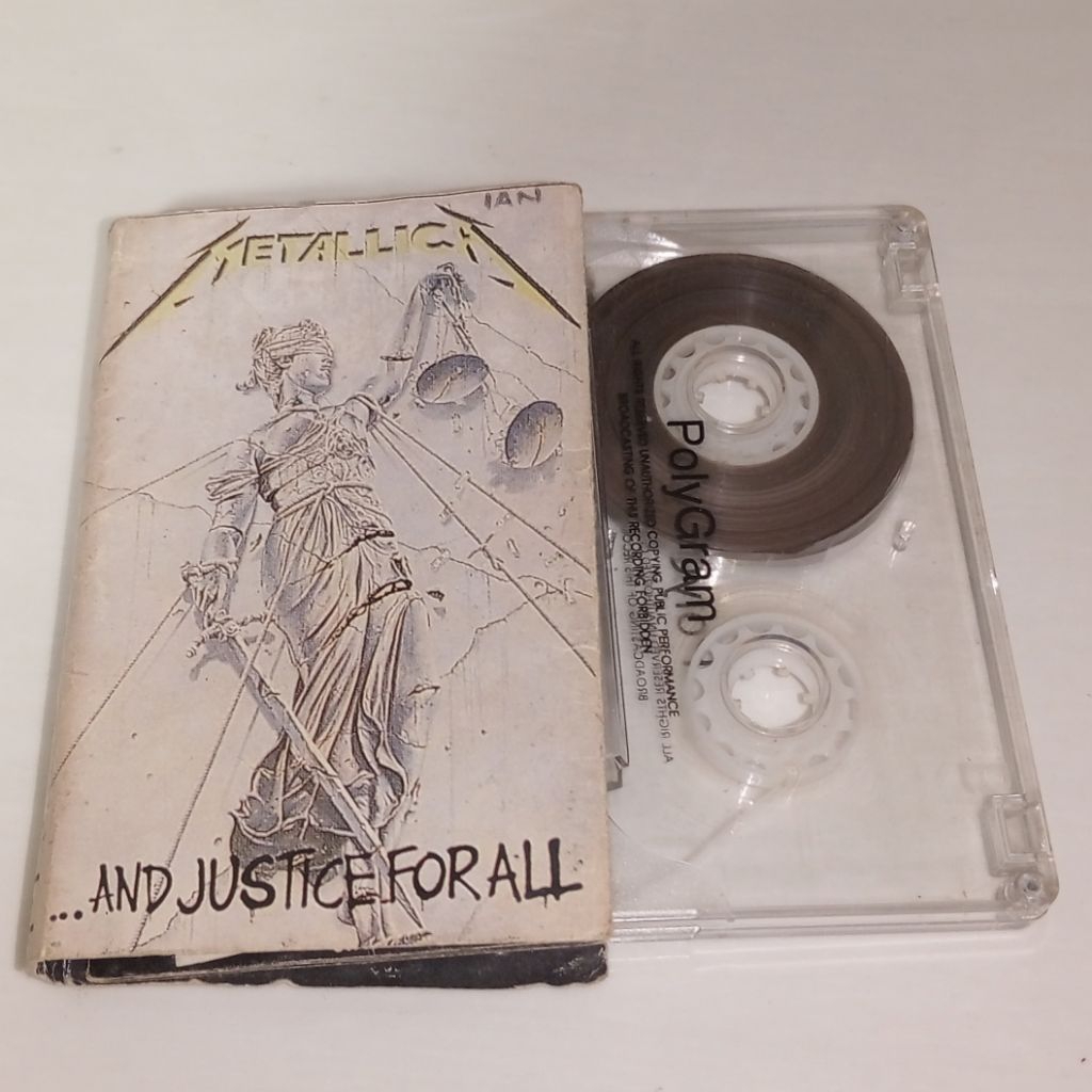 Kaset Metallica - And Justice For All