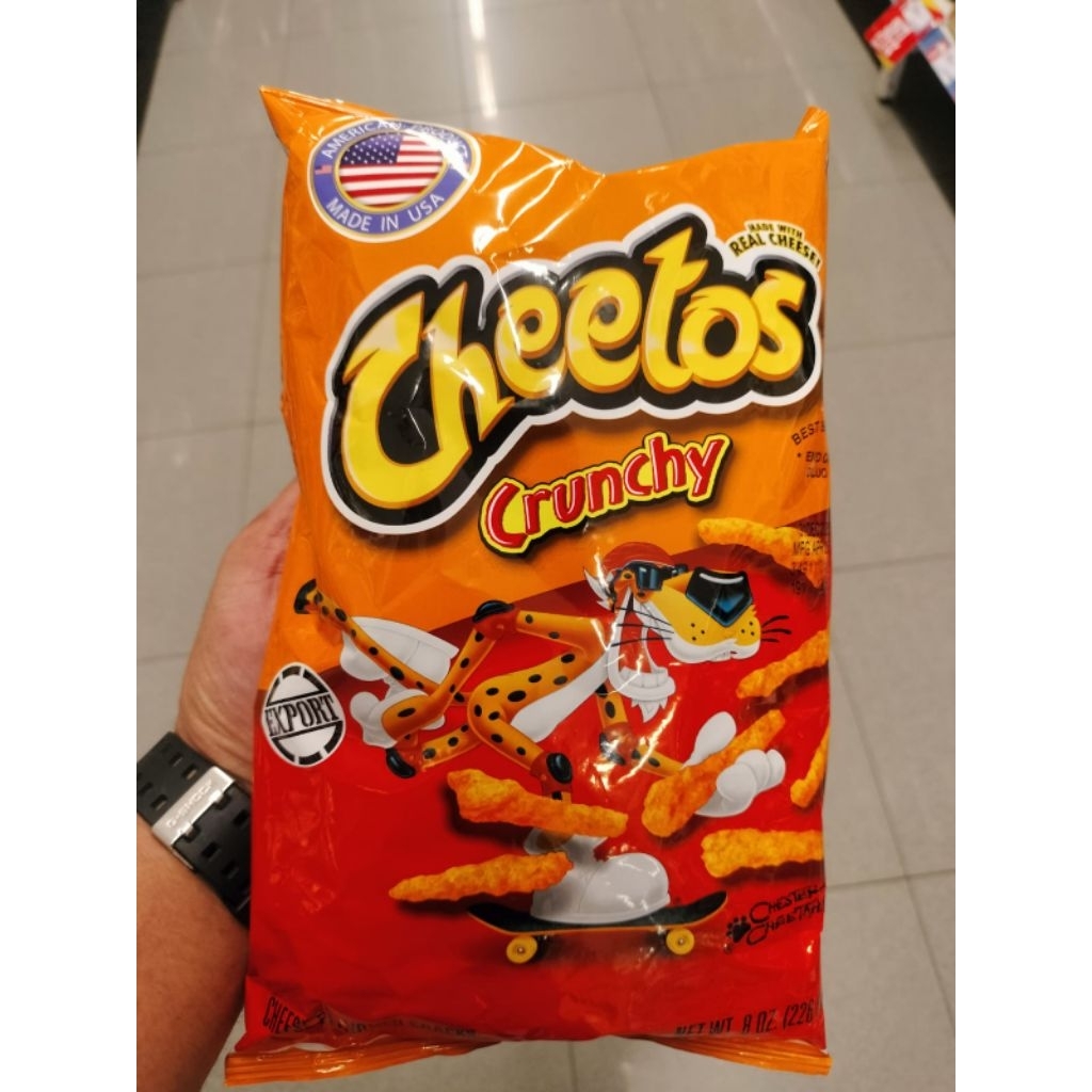 

CHEETOS CRUNCHY 8OZ/PCS