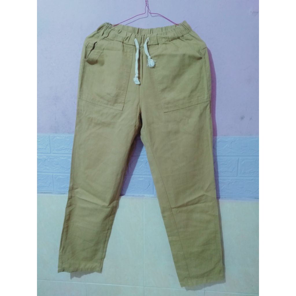 PRELOVED celana (khaki)