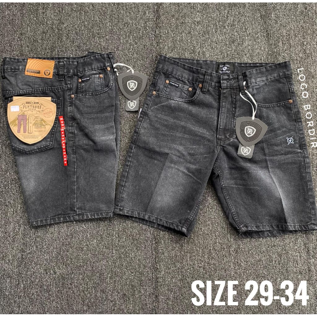 Celan Jeans Pendek Cowok Planet Surf Kualitas Premium