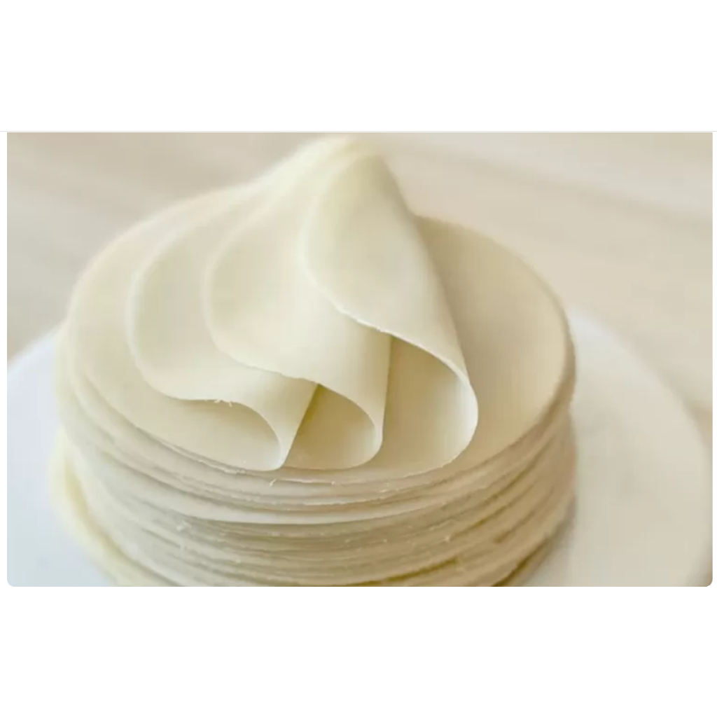 

KULIT DIMSUM/GYOZA/DUMPLING PUTIH PREMIUM / KULIT DIMSUM KUNING / KULIT DIMSUM LENTUR / KULIT DIMSUM 8CM / KULIT DIMSUM 9CM