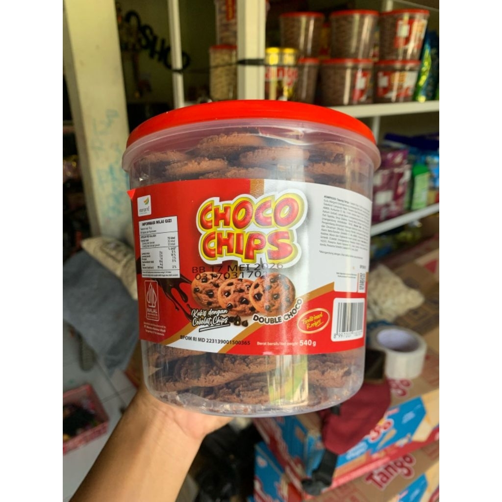 

Chocochips biskuit 540 gram