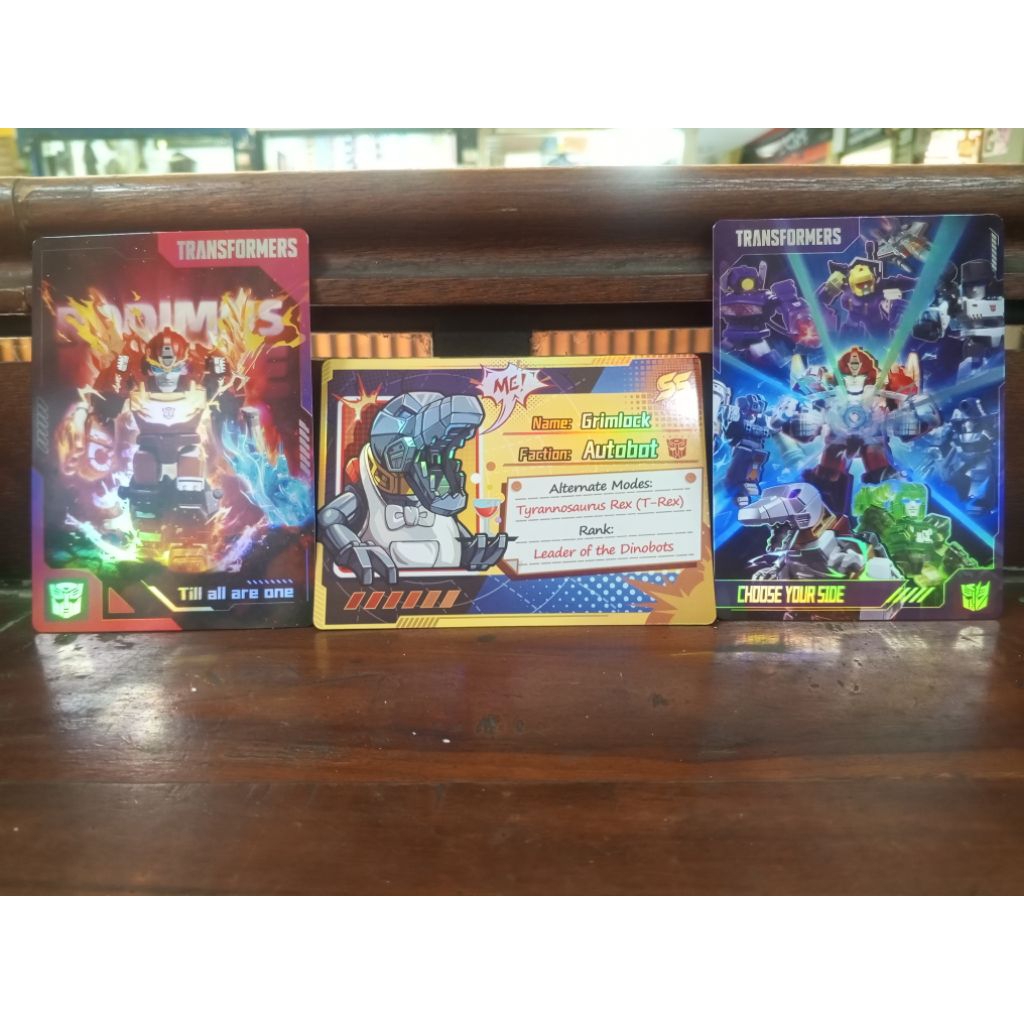 blokees card Transformers seri defender