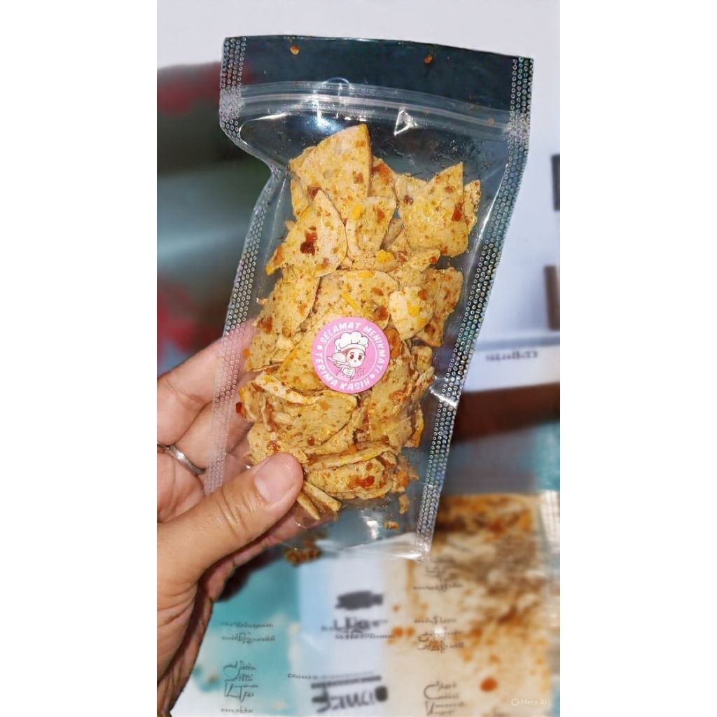 

BASRENG CHILI OIL KRIUK DAN GURIH