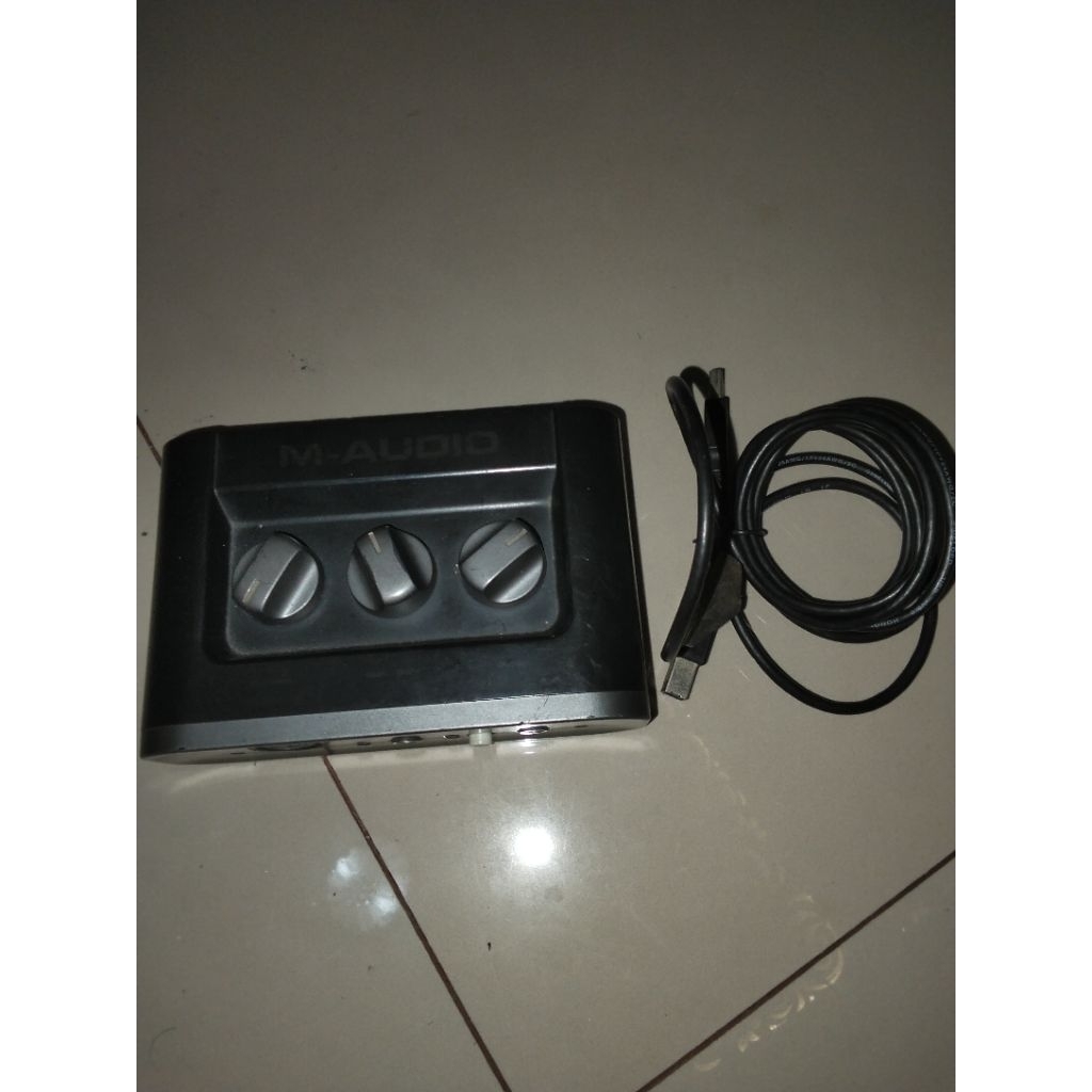 m audio fast track soundcard