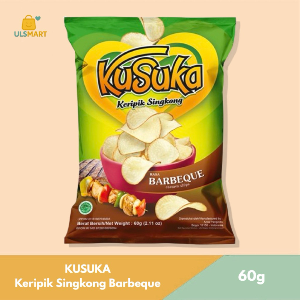 

KUSUKA Keripik Singkong Barbeque 60 g