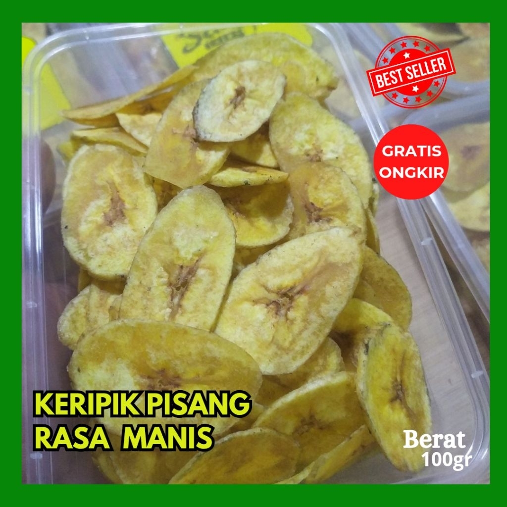 

keripik pisang manis banana chips