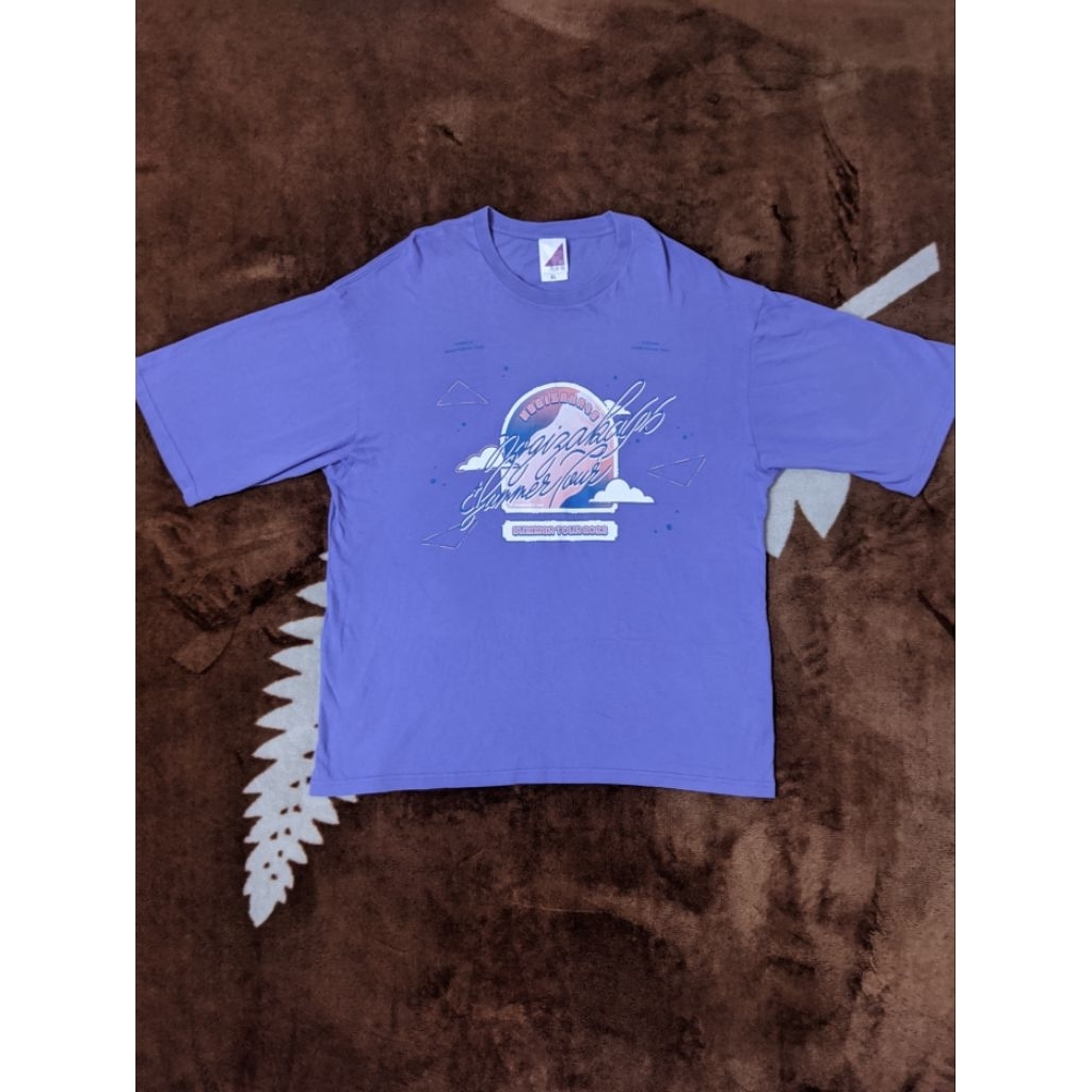 T-shirt Summer Tour Nogizaka 46 size XL Second Kaos Idol Nogizaka 46