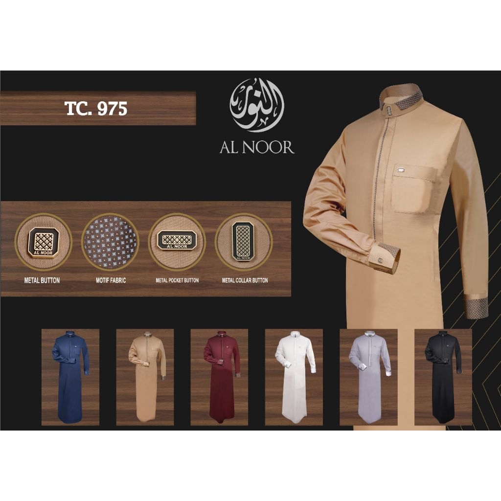 Gamis/Jubah Al Noor premium tc975