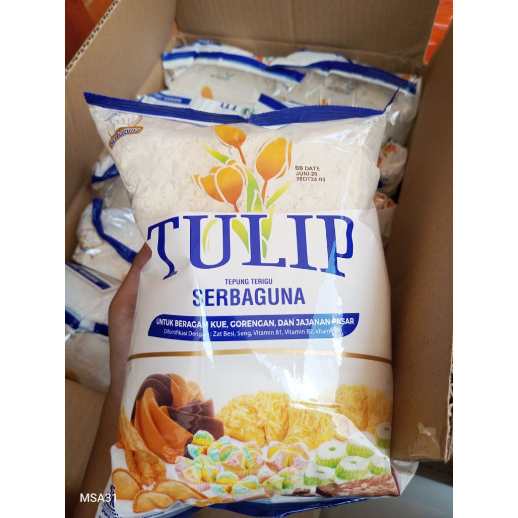 

TULIP / TEPUNG TERIGU / TULIP 1KG / TEPUNG SERBAGUNA