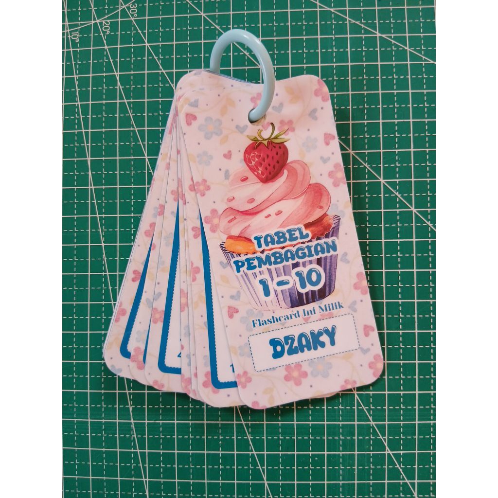 Flashcard Perkalian Anak TK & SD | Tabel Perkalian Matematika 1-10