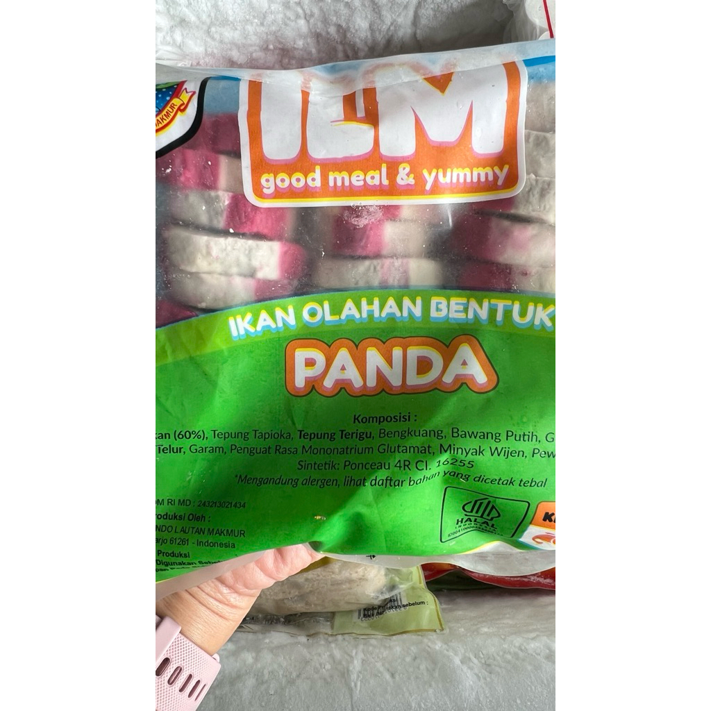 

ILM Panda Ikan olahan bentuk 500 gram