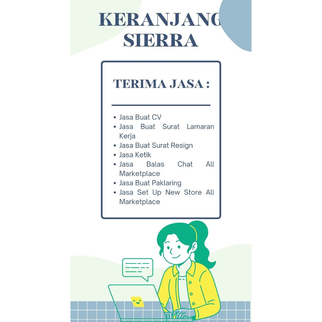 JASA BALAS CHAT E-COMMERCE/JASA BALAS CHAT MARKETPLACE/JASA CHAT MURAH/BALAS REVIEW CEPAT DAN MURAH