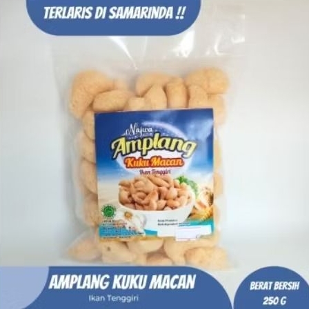 

AMPLANG KUKU MACAN-IKAN TENGGIRI