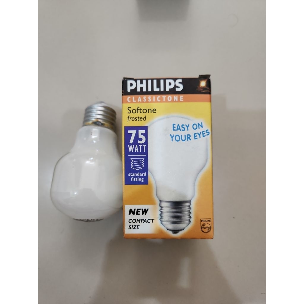 LAMPU PENGHANGAT SOFTONE CLASSICTONE PHILIPS 75W KUNING